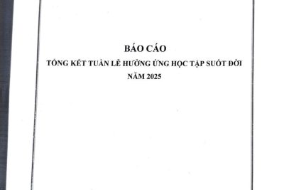 ✨ TRƯỜNG MẦM NON HOÀNH SƠN TỔNG KẾT TUẦN LỄ HƯỞNG ỨNG HỌC TẬP SUỐT ĐỜI NĂM 2025 ✨